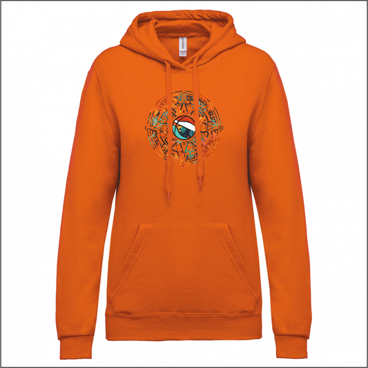 AZTECUS felpa cappuccio donna