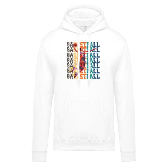 BASKET FLY felpa cappuccio bimbo