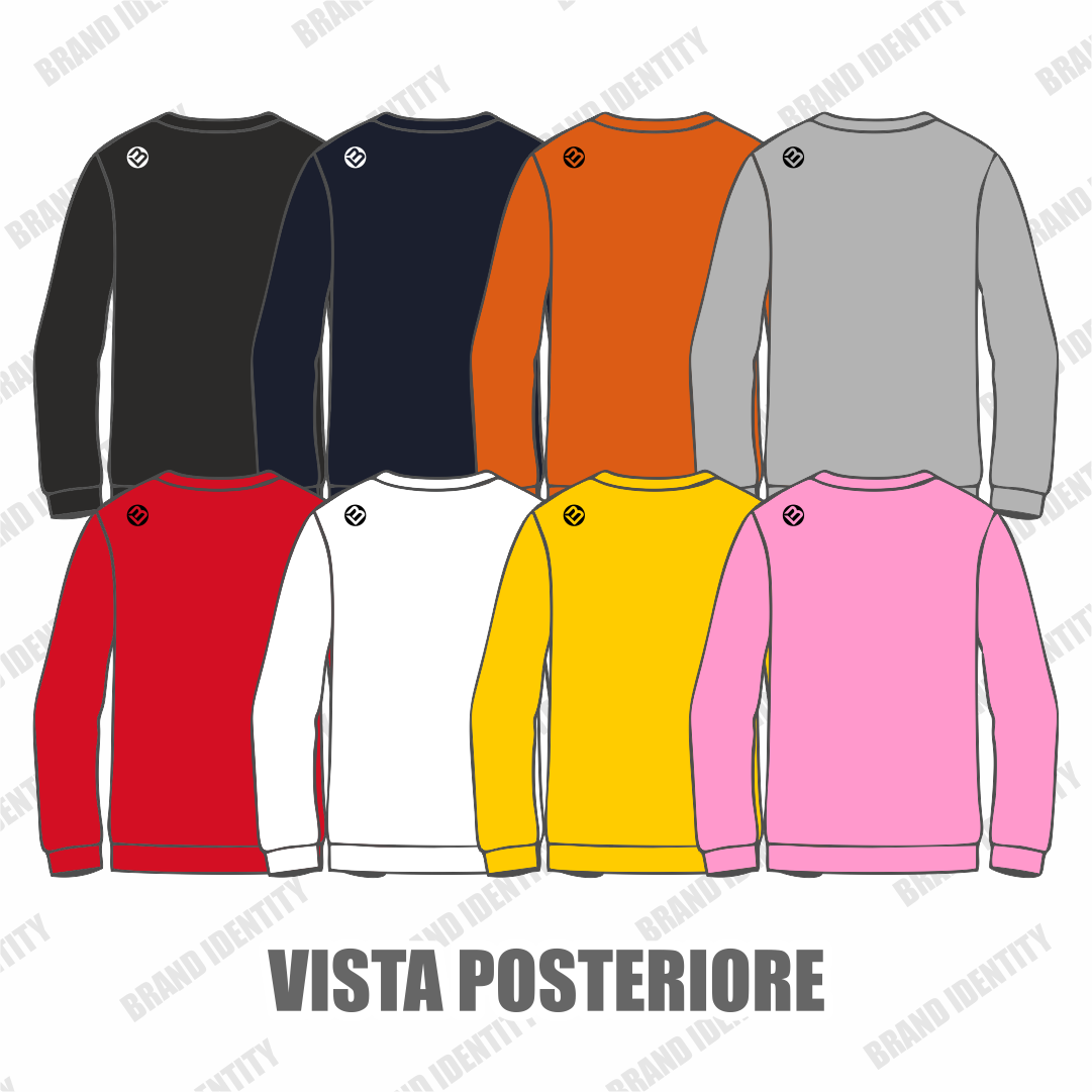 BASKET HANDS felpa girocollo uomo