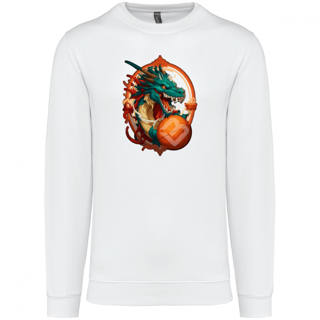 DEATHWING felpa girocollo uomo
