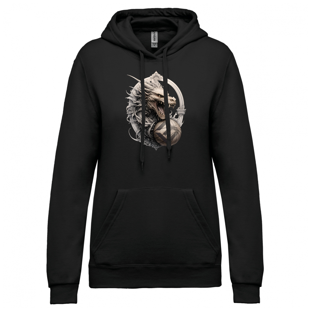 KILLMETHY felpa cappuccio donna