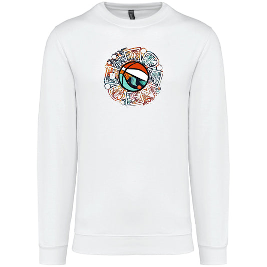 MAYAM BASKET felpa girocollo uomo