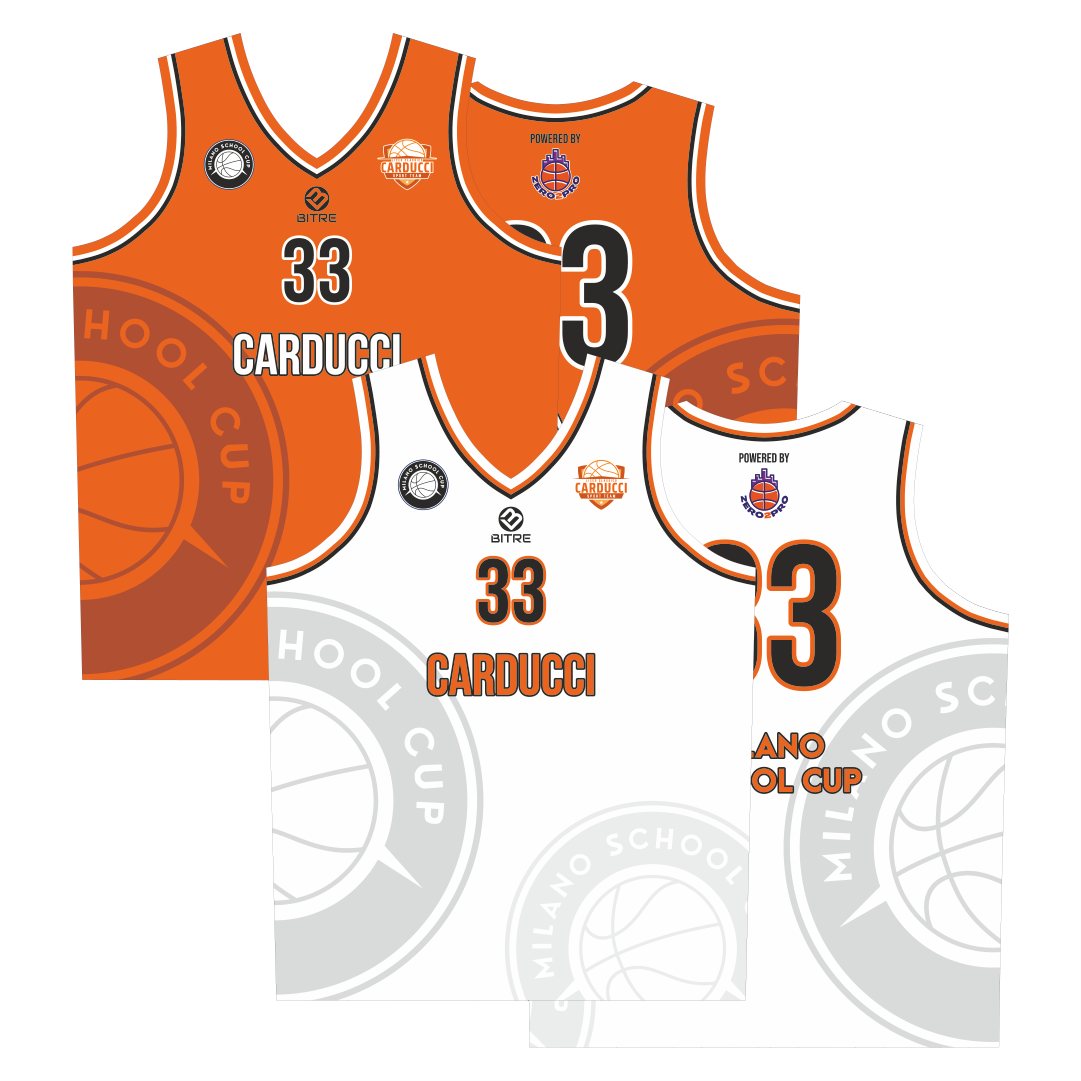 CARDUCCI canotta basket double uomo