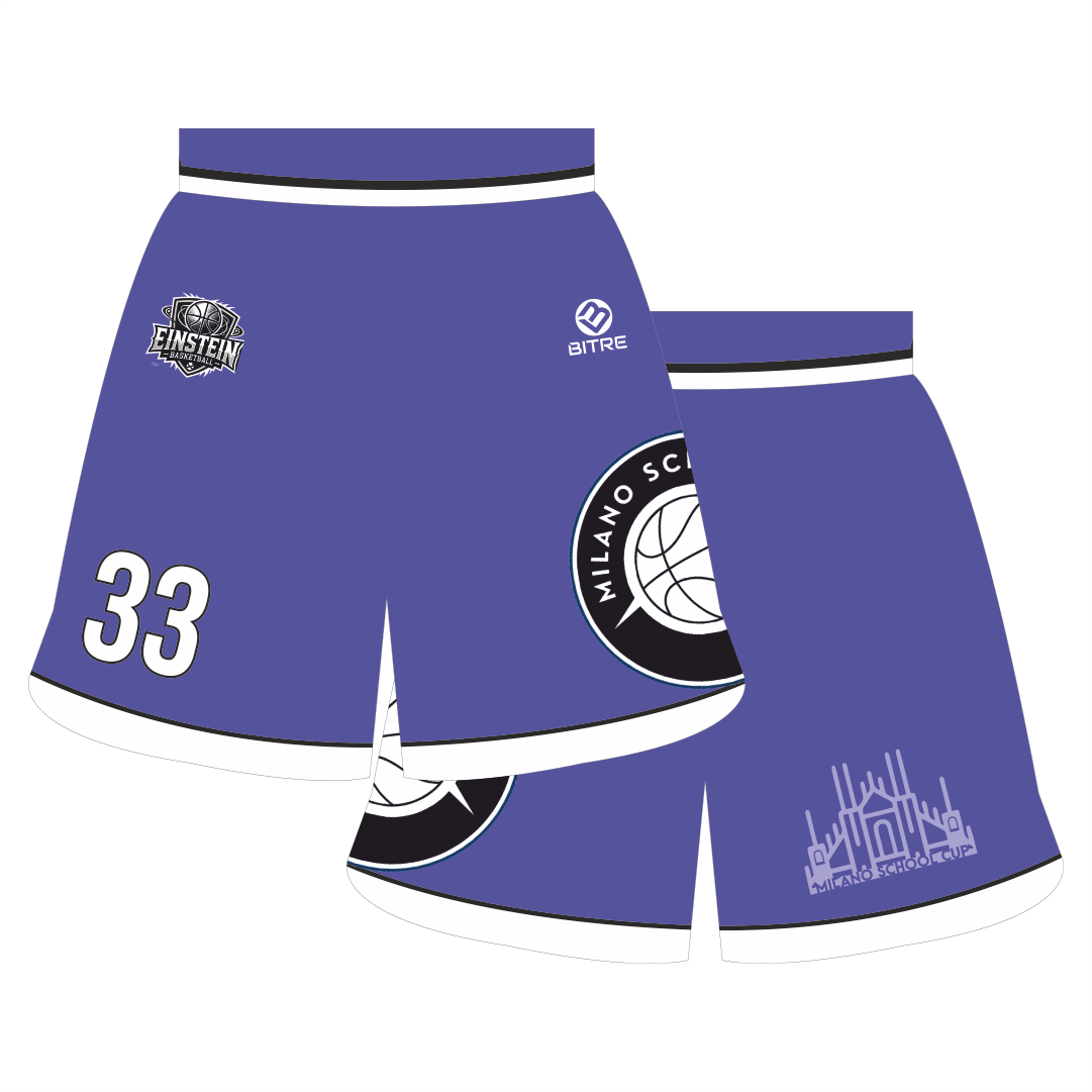 EINSTEIN pantaloncino basket uomo