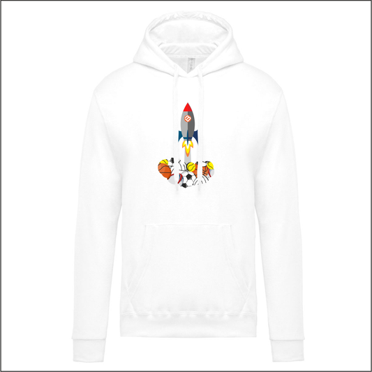 ROCKET felpa cappuccio bimbo