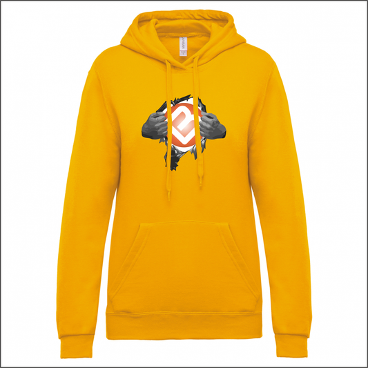 SUPER BITRE felpa cappuccio donna