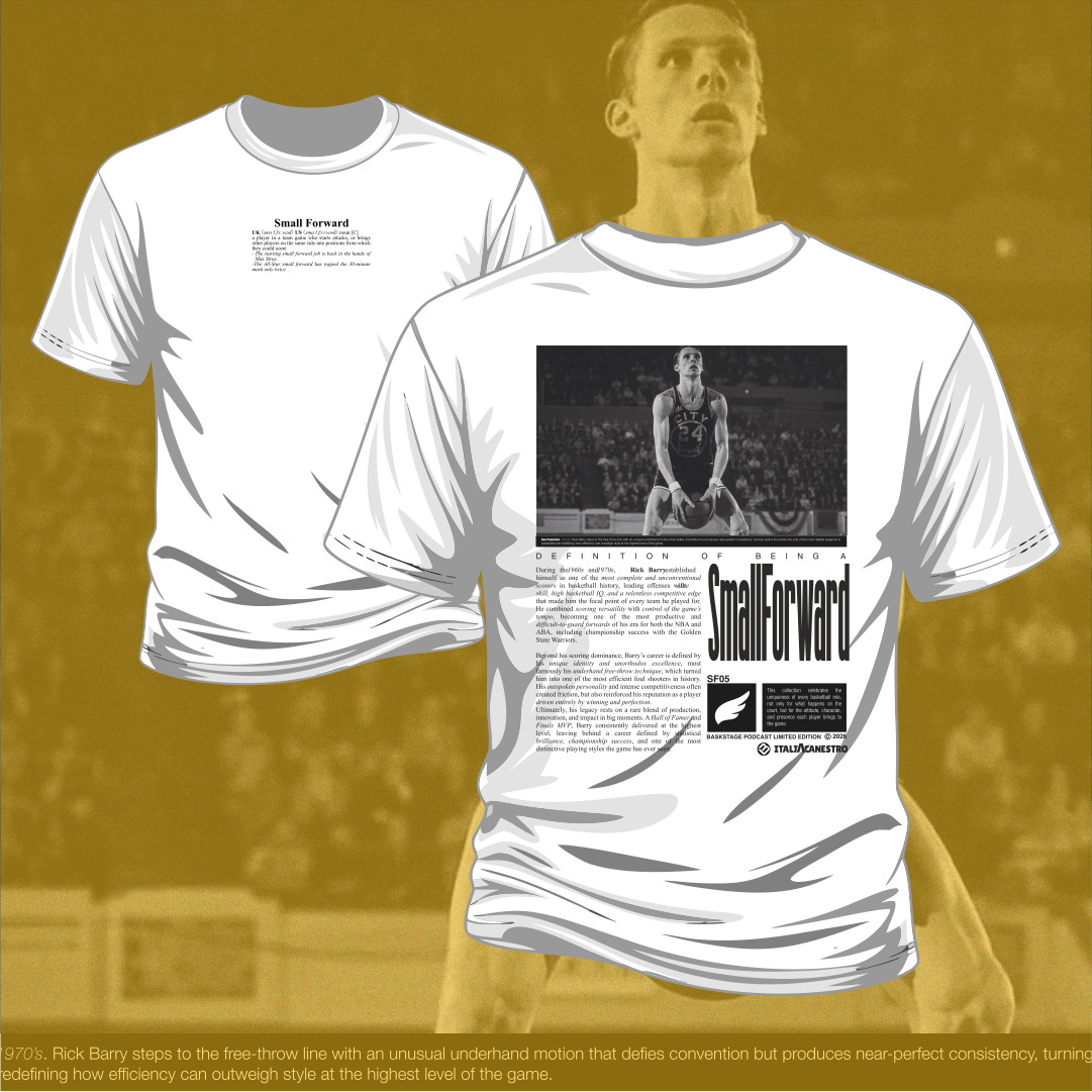 SMALL FORWARD BaskStage Rick Barry