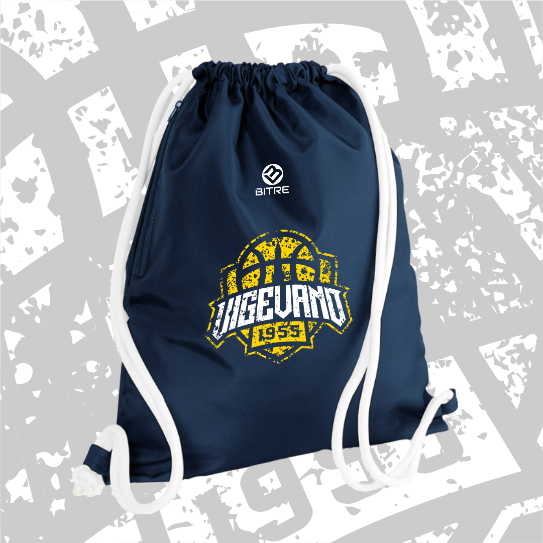 VIGEVANO BASKET SACCA VINTAGE BLU NAVY