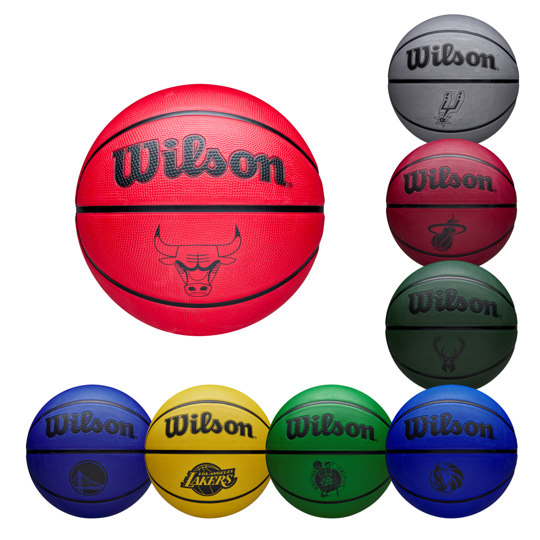 Pallone da minibasket WILSON NBA Team Tribute Solid