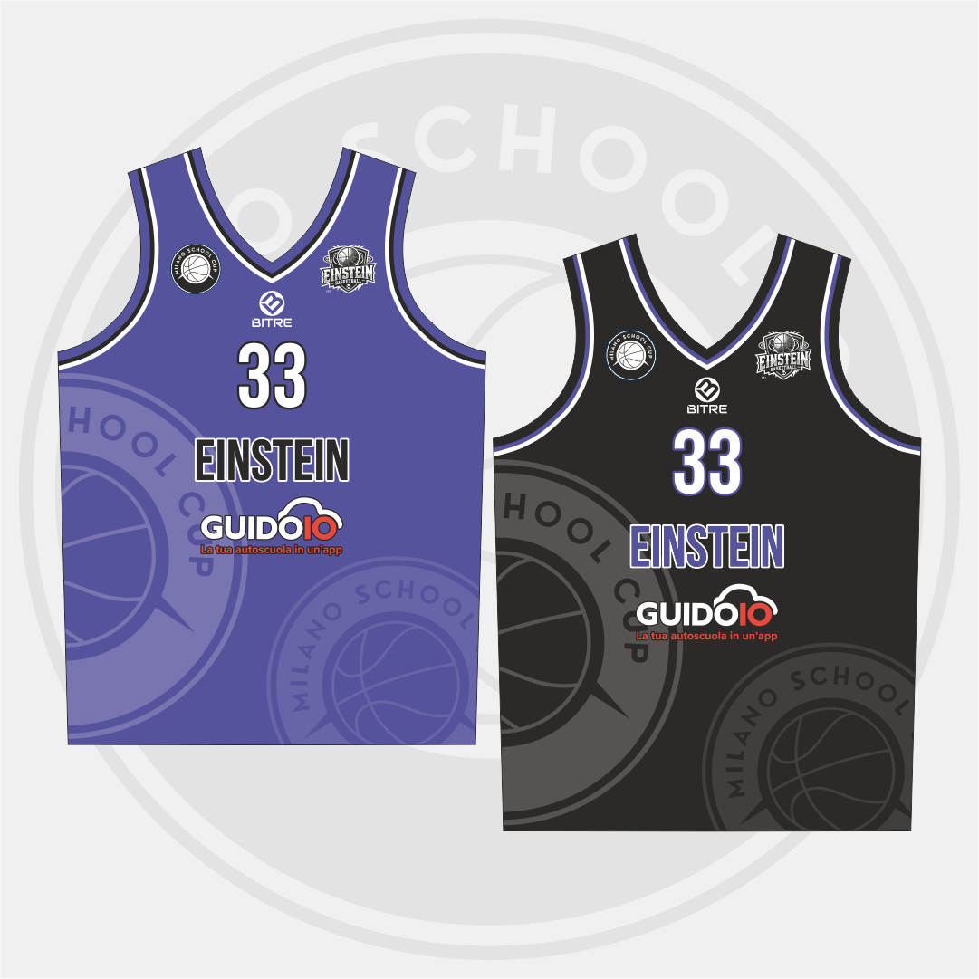 EINSTEIN canotta basket double uomo