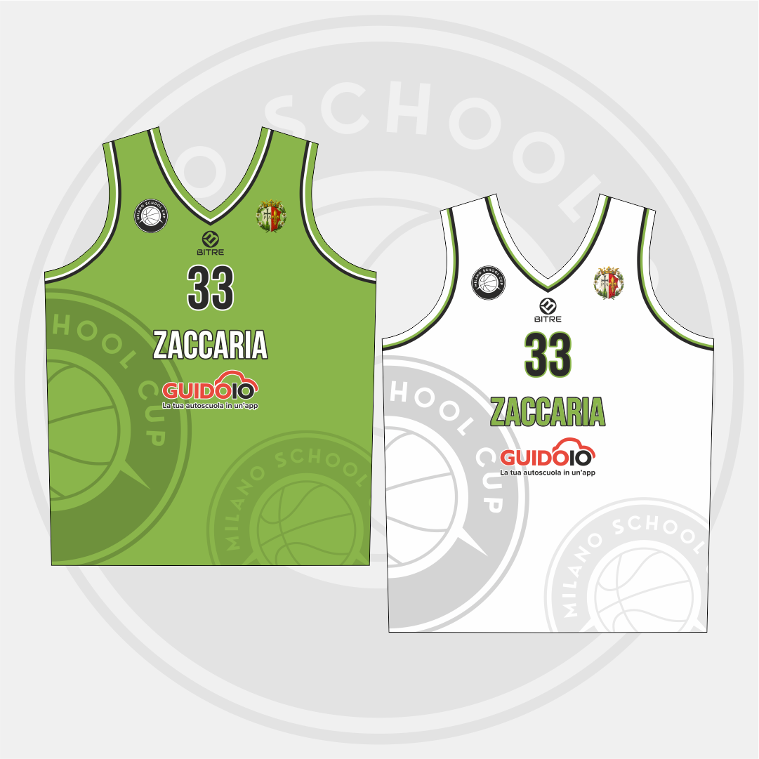 ZACCARIA canotta basket double
