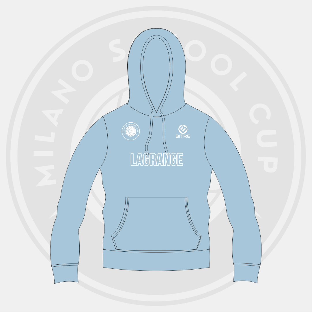 LAGRANGE felpa cappuccio