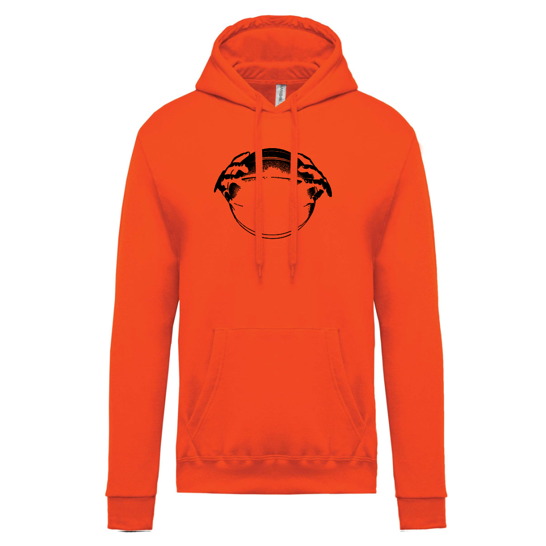 BASKET HANDS felpa cappuccio bimbo