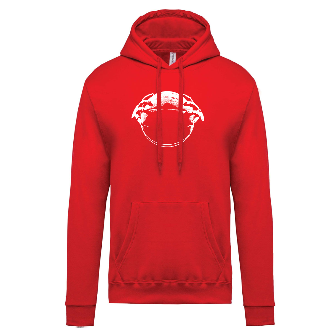 BASKET HANDS felpa cappuccio bimbo