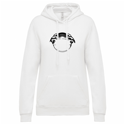 BASKET HANDS felpa cappuccio donna