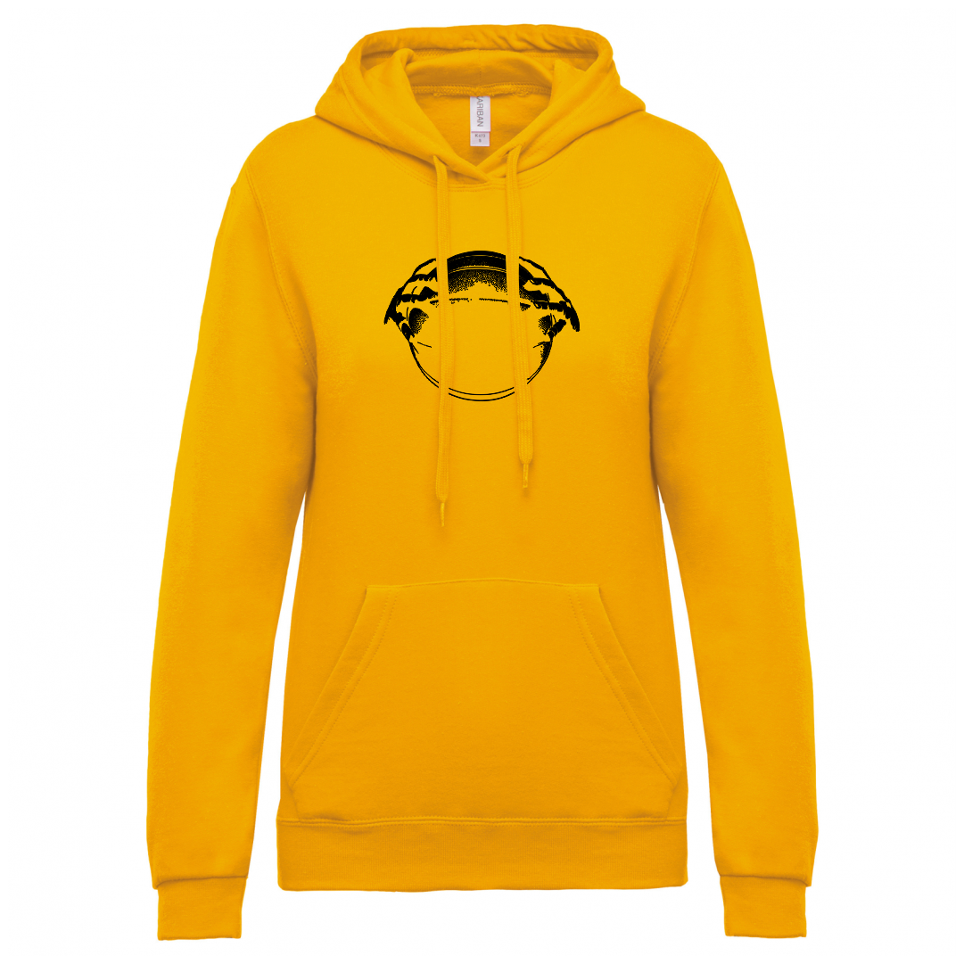 BASKET HANDS felpa cappuccio donna