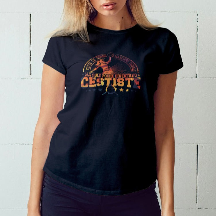 BASKET CESTISTE tshirt donna