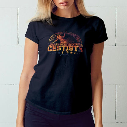 BASKET CESTISTE tshirt donna