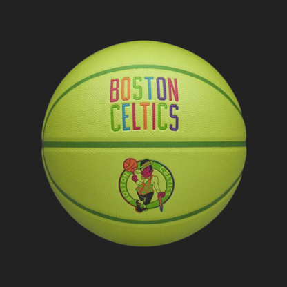 PALLONE DA BASKET - NBA Team Neon