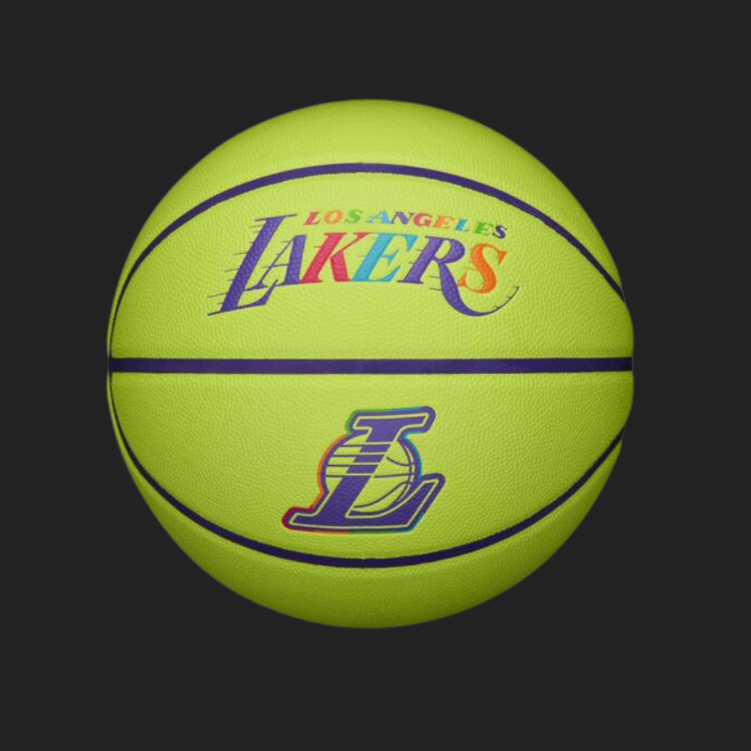 PALLONE DA BASKET - NBA Team Neon