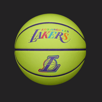 PALLONE DA BASKET - NBA Team Neon