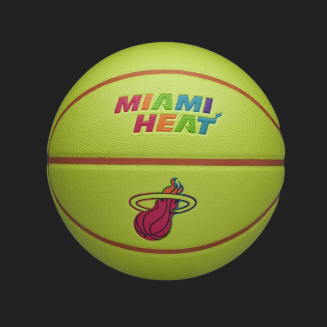 PALLONE DA BASKET - NBA Team Neon