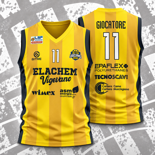 VIGEVANO BASKET canotta HOME
