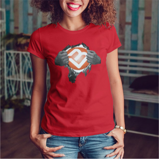 SUPER BITRE tshirt donna