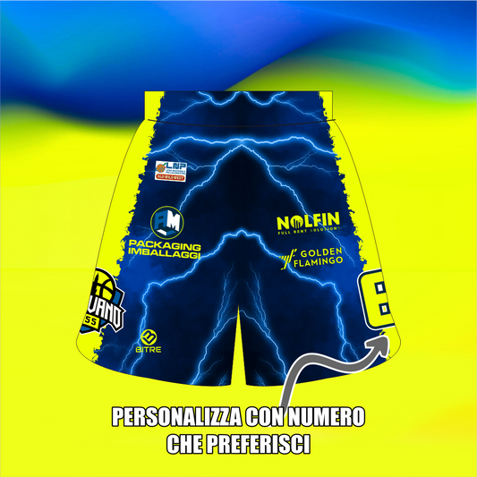 VIGEVANO BASKET pantaloncino basket uomo AWAY