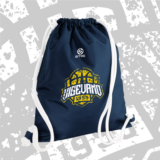 VIGEVANO BASKET SACCA VINTAGE BLU NAVY