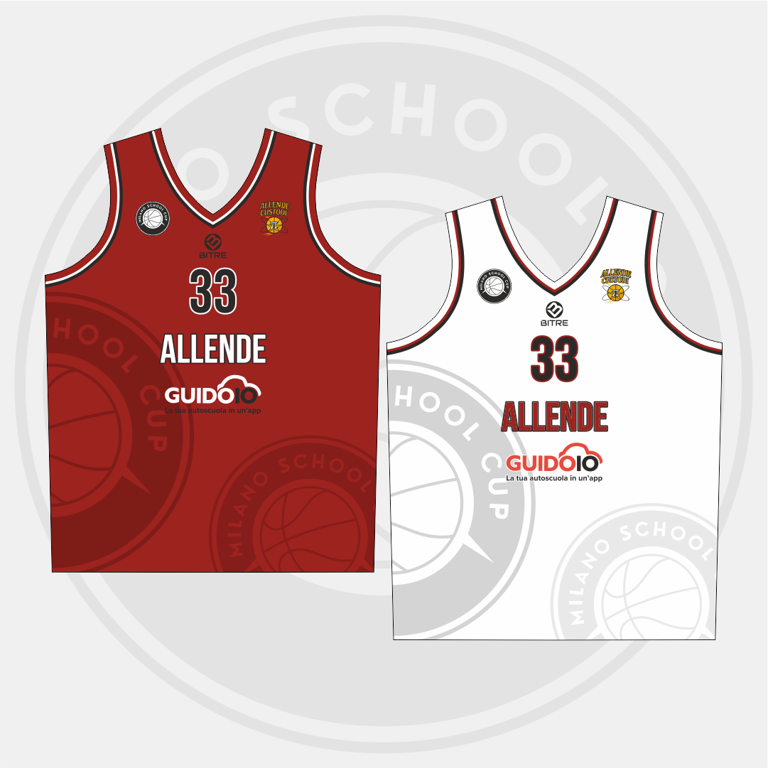 ALLENDE canotta basket double