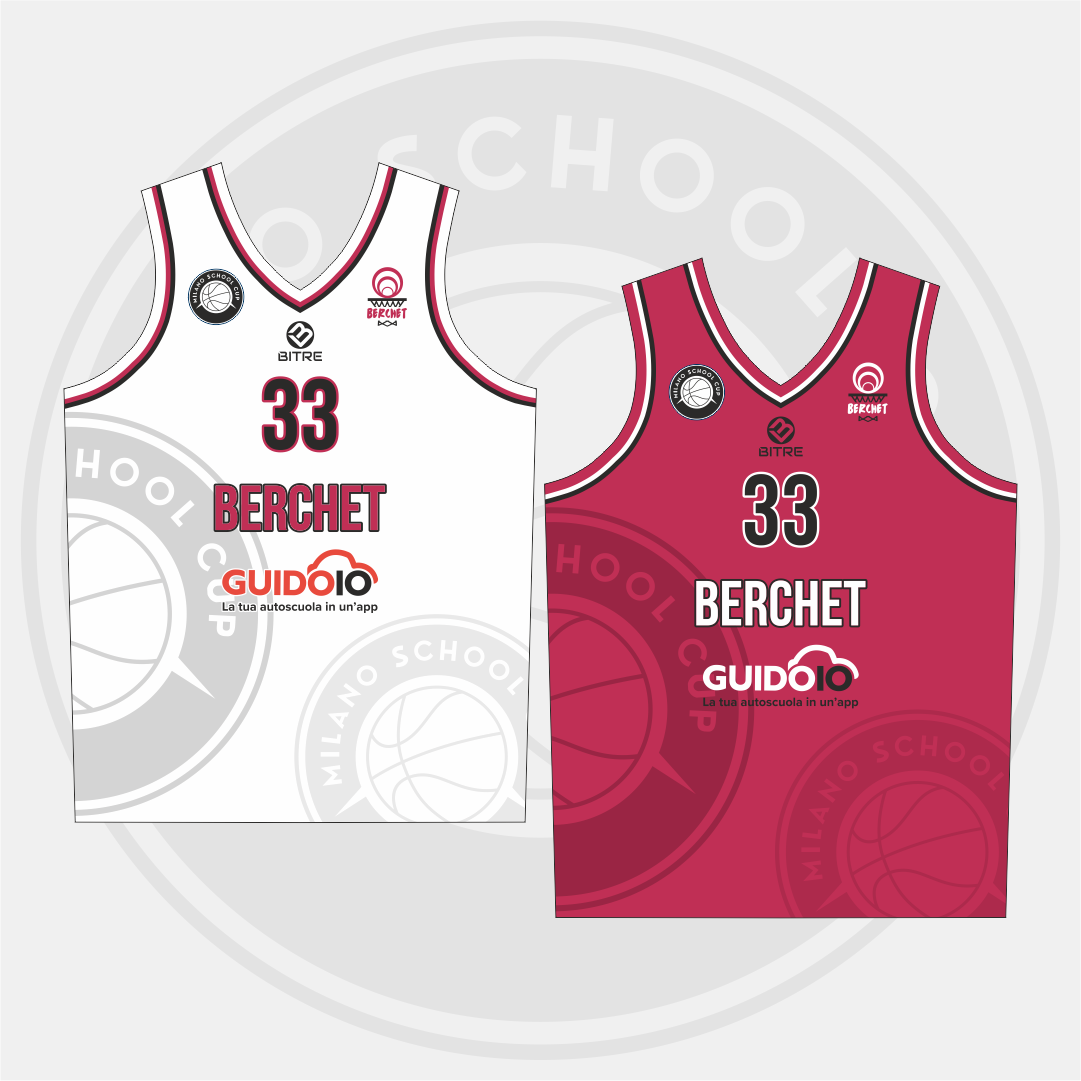 BERCHET canotta basket double