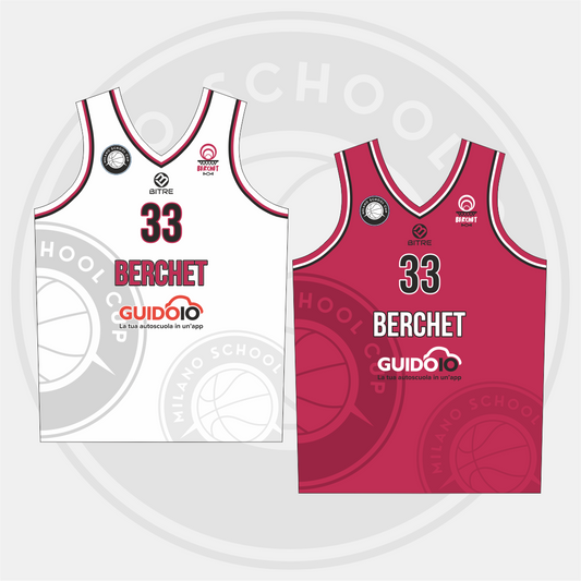 BERCHET canotta basket double