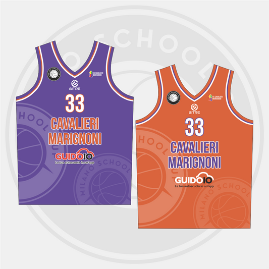 CAVALIERI MARIGNONI canotta basket double