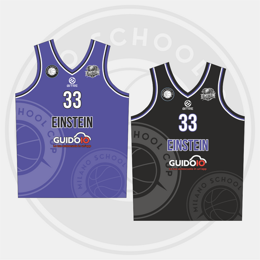 EINSTEIN canotta basket double uomo