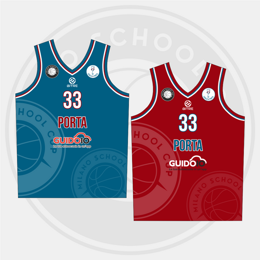 CARLO PORTA canotta basket double