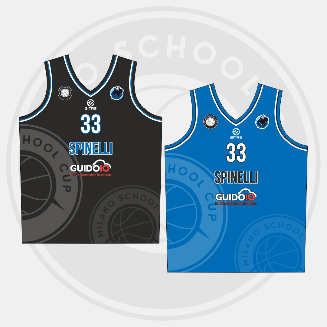 SPINELLI canotta basket double