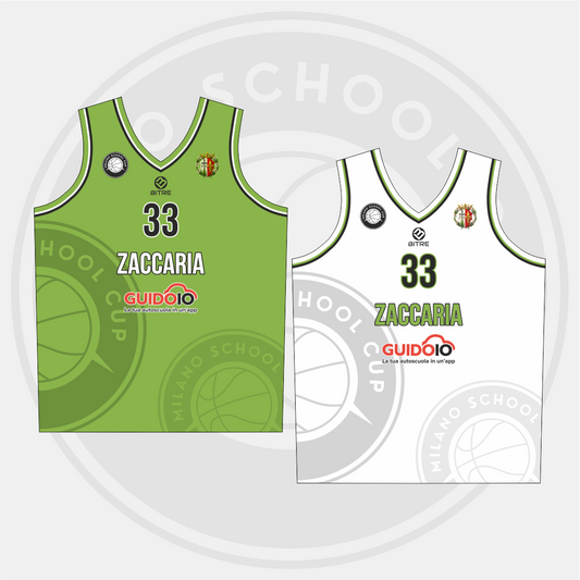 ZACCARIA canotta basket double