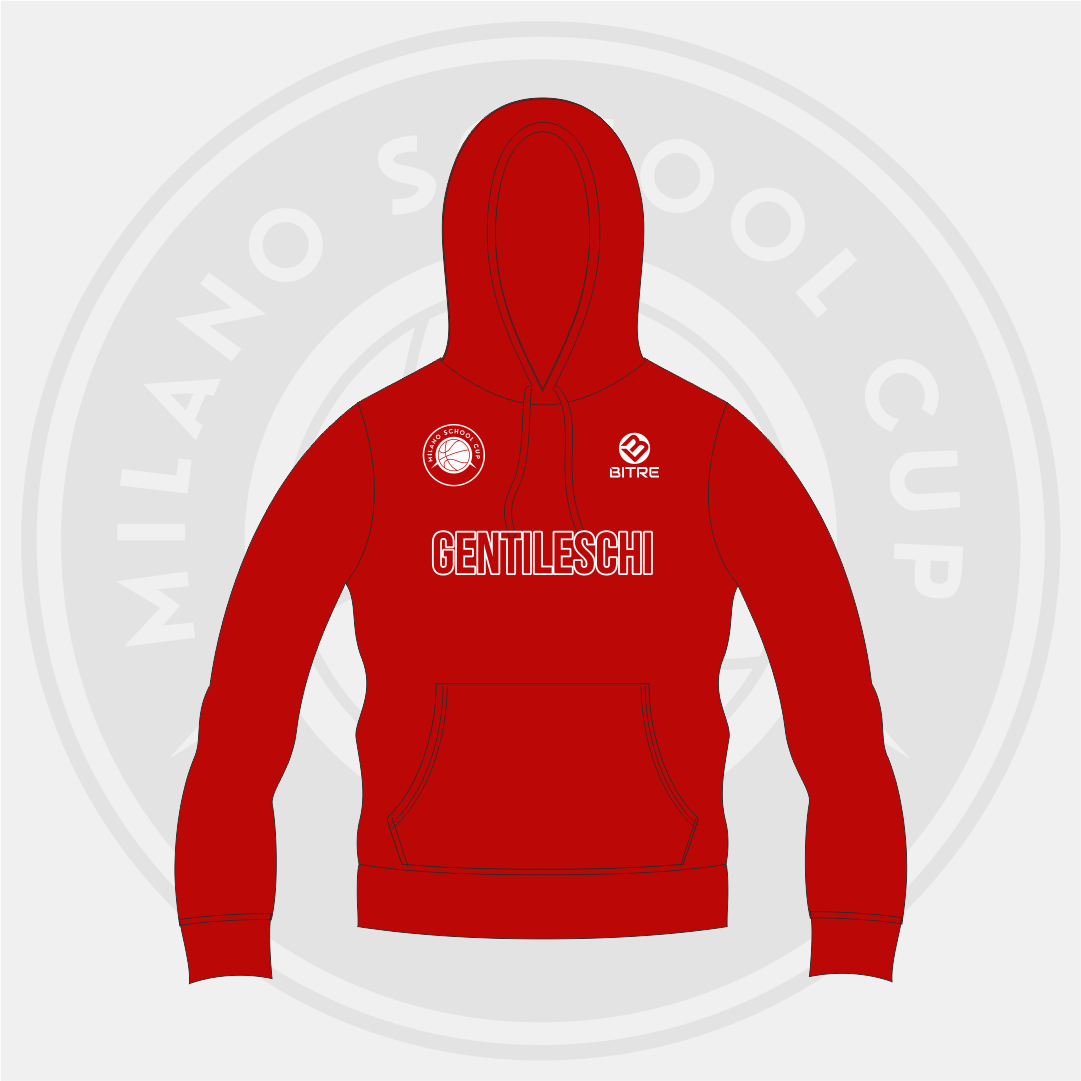 GENTILESCHI felpa cappuccio bimbo