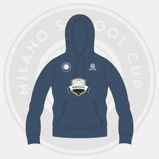 MORESCHI felpa cappuccio bimbo